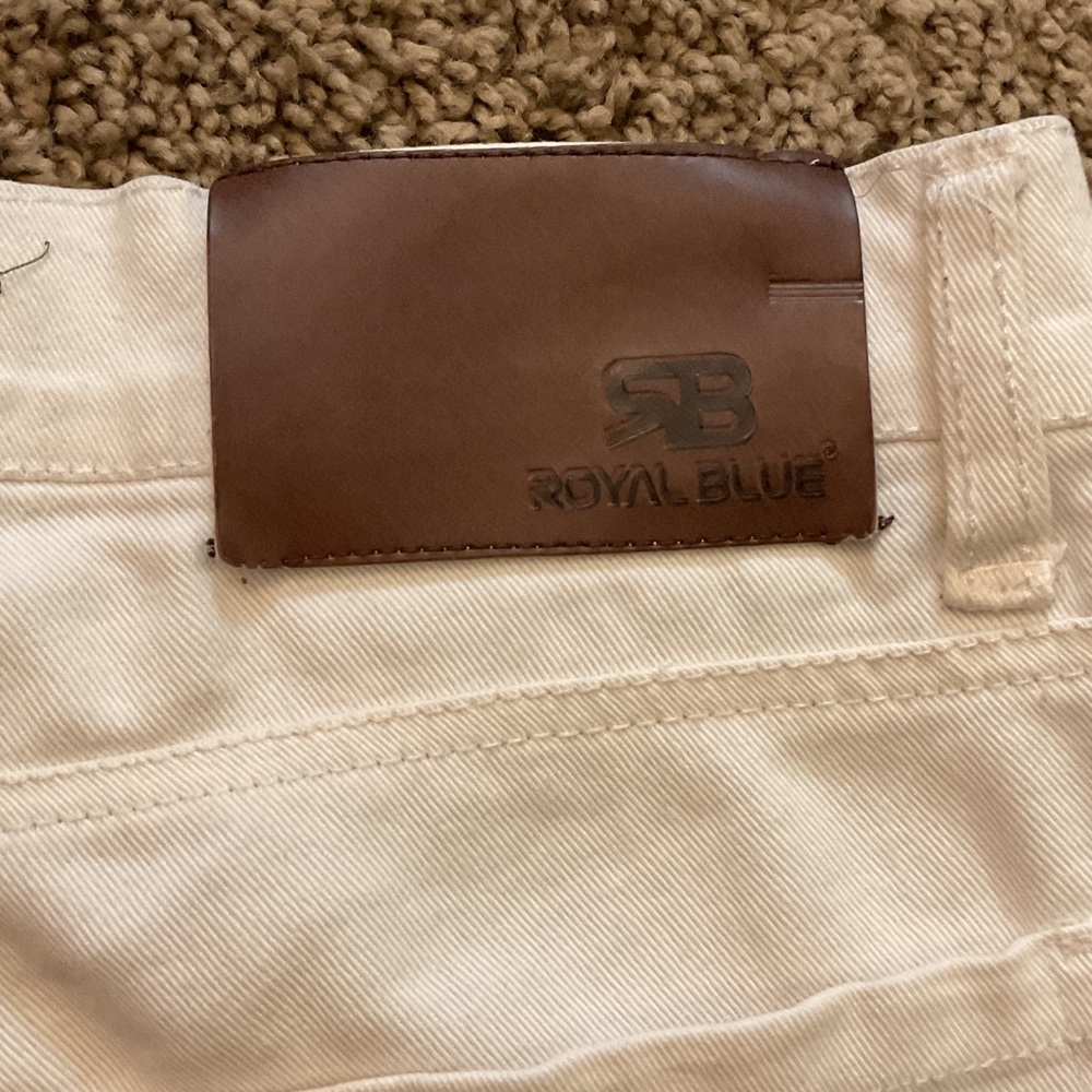 Slim Fit Men’s White Pants - Picture 6 of 11